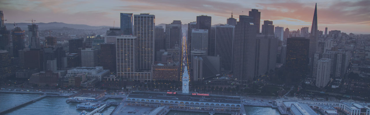 San Francisco city view banner image