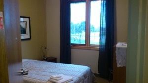 single bed retreat room facilities